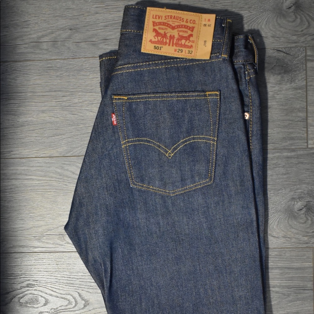 Levi’s 501 - W: 29 L: 32 - Blue Wash